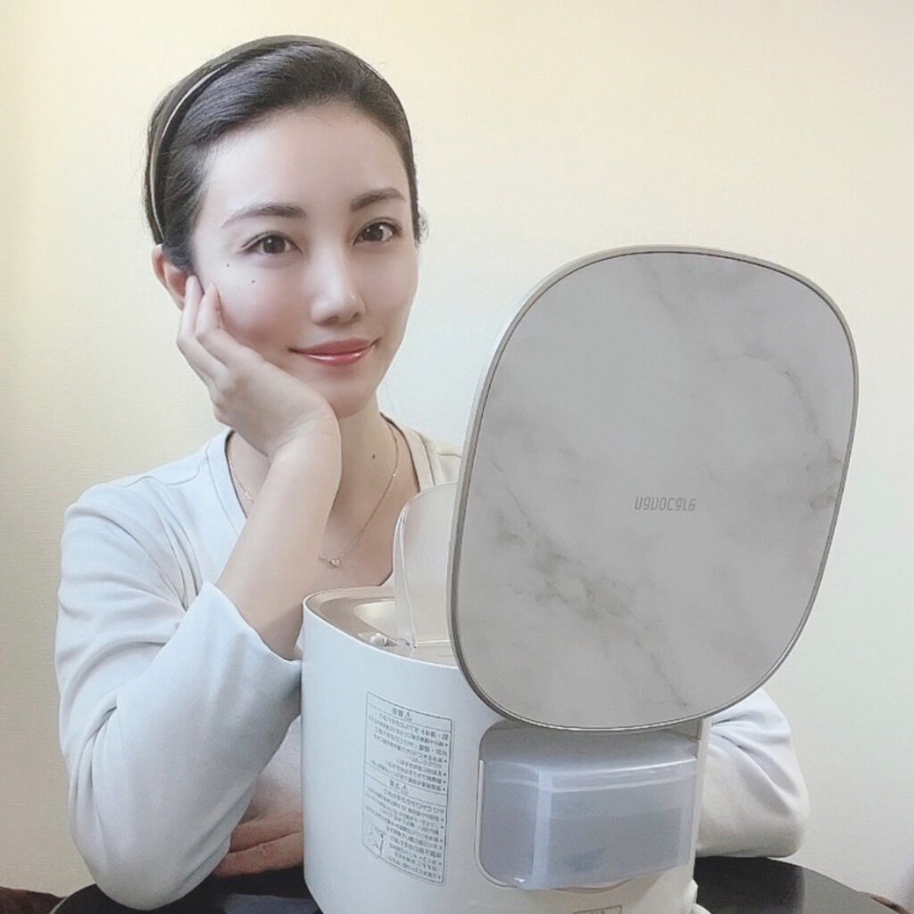 SITA 炭酸フェイシャルスチーマー うとき 