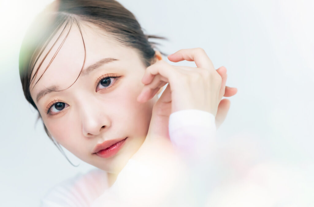 女性とハイライト