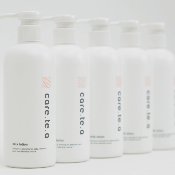 【新商品発売】CARE・TE・A®から、親子で使えるミルクローションが登場しました